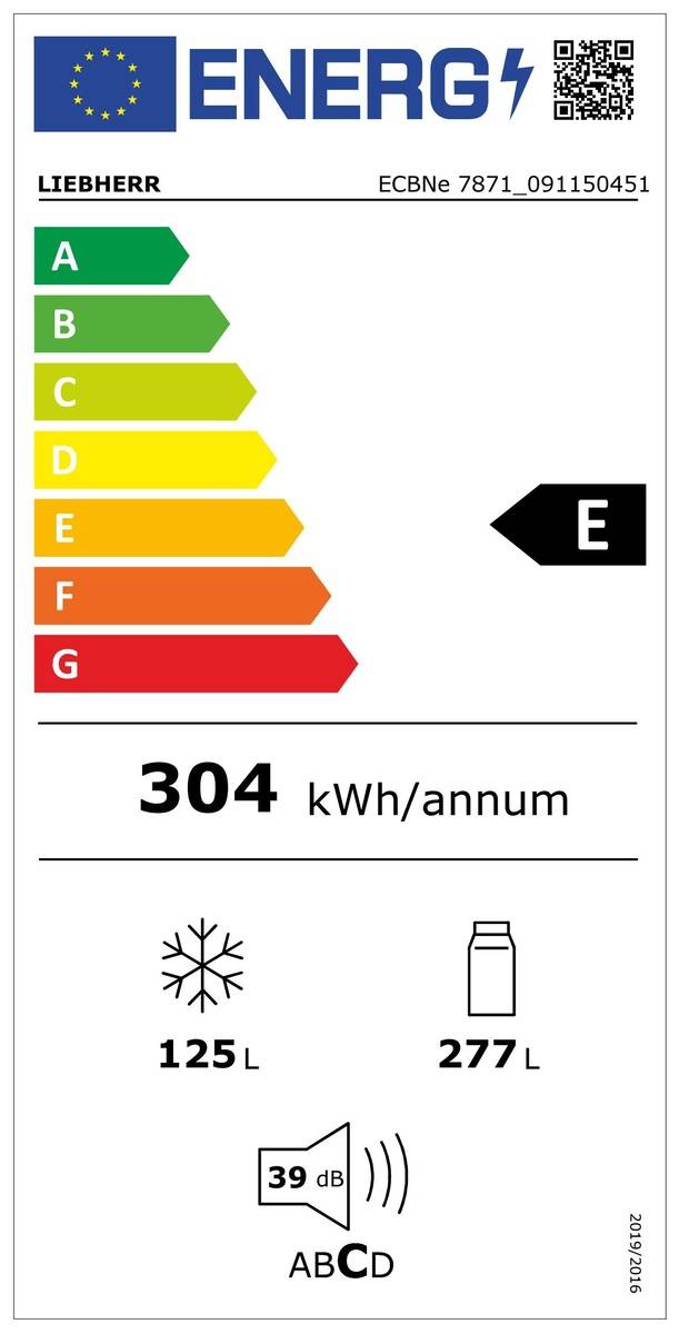 利勃海尔 ECBNe 7871 冰箱冷柜组合 3