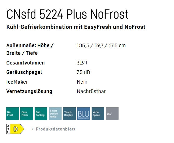 利勃海尔 CNsfd 5204 冰箱冷柜组合 13