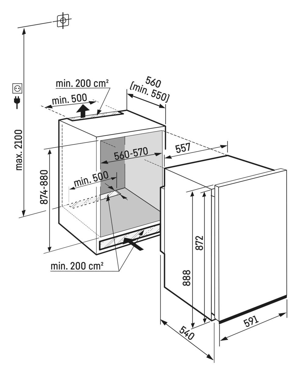 利勃海尔 DRe 3901 冰箱 7