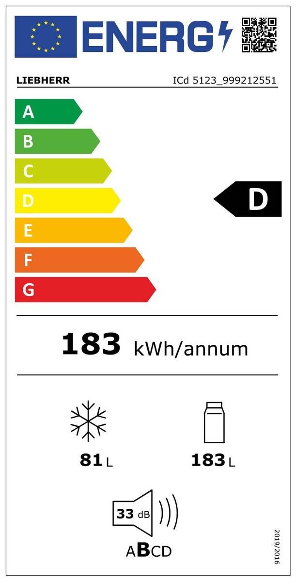 利勃海尔 ICd 5103 冰箱冷柜组合 3