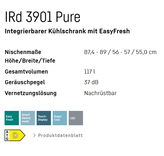 利勃海尔 IRd 3901 冰箱 4