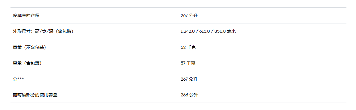 利勃海尔 WSbl 4201 酒柜 17
