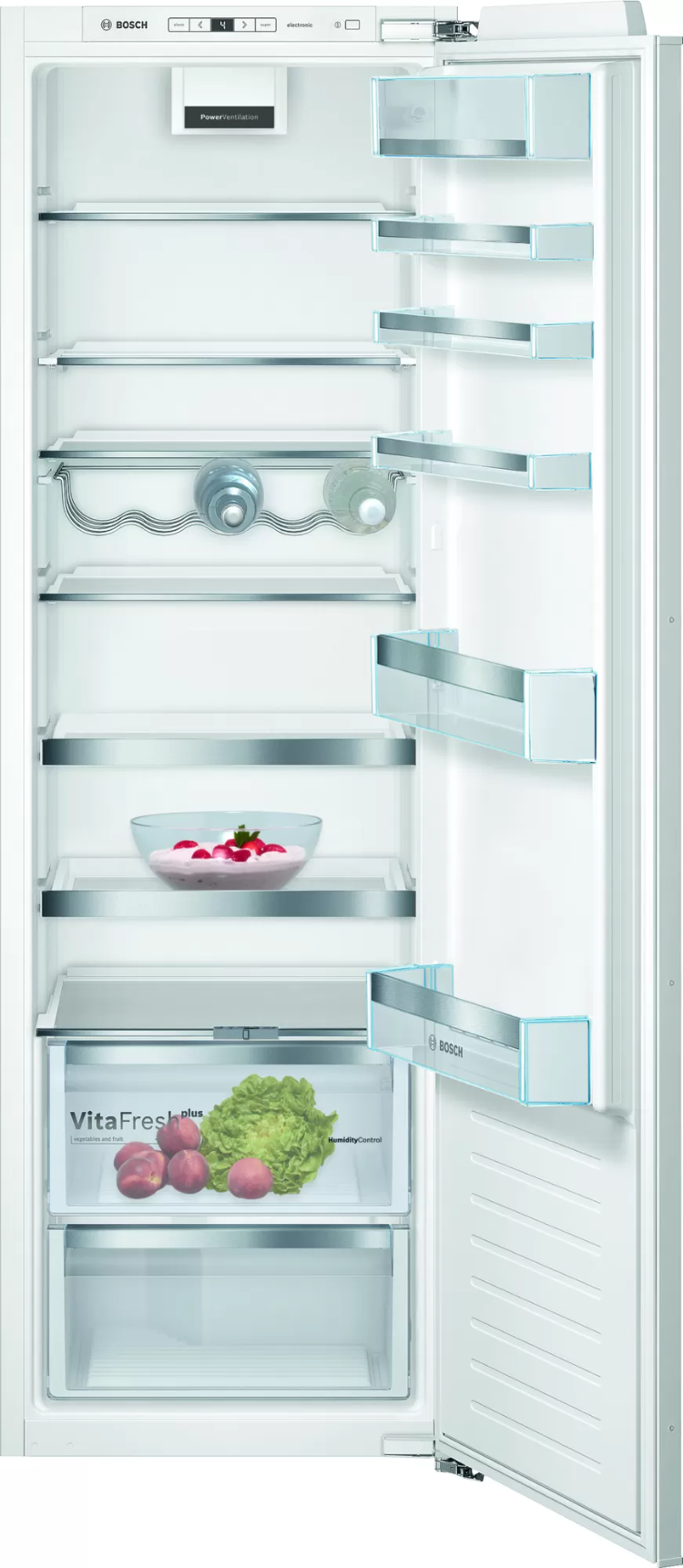 Bosch博世 嵌入式对开门冰箱KIR81AFE0 超酷 0度保鲜plus 自动除霜 德国制造