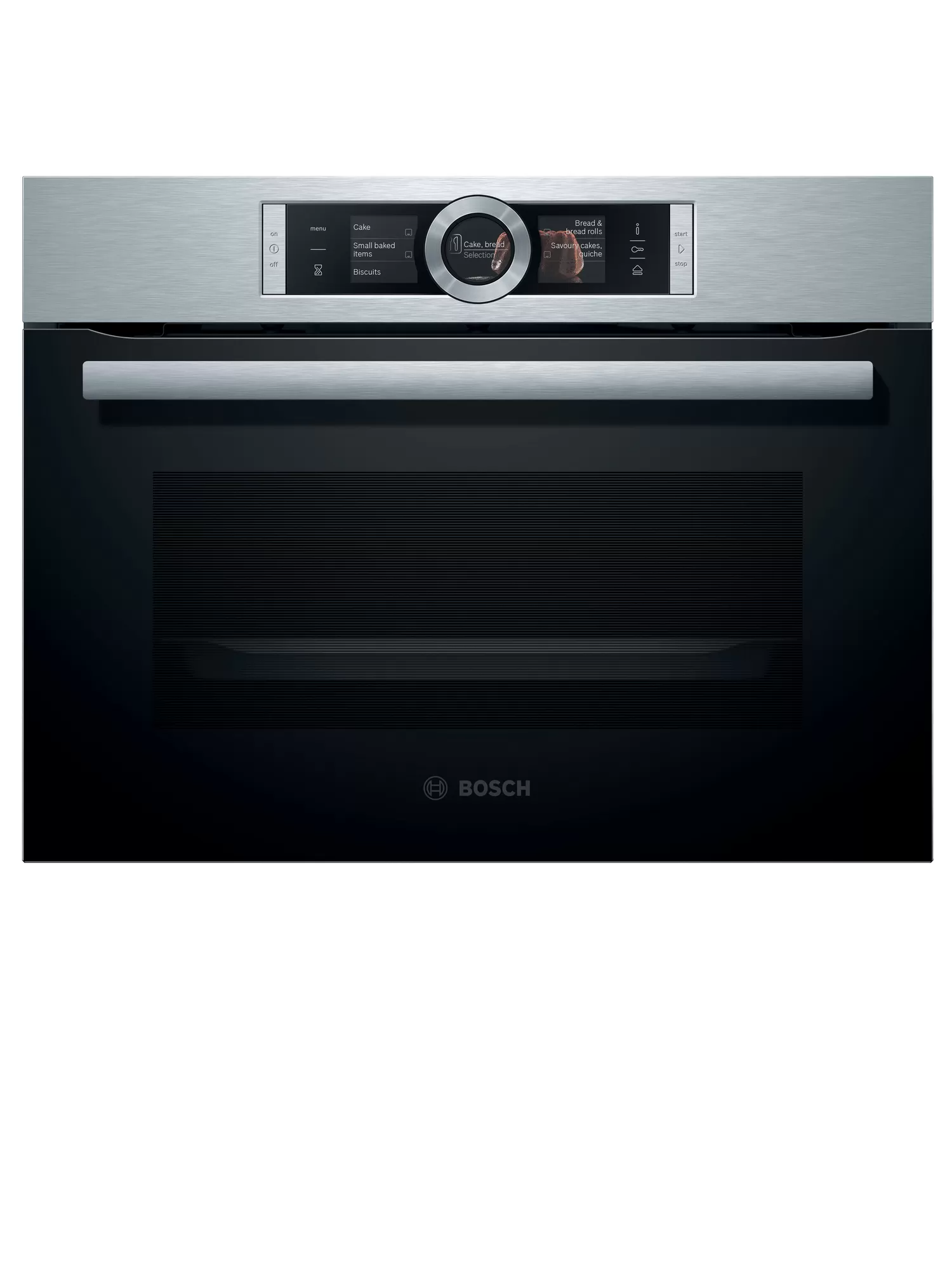 Bosch博世 嵌入式紧凑型蒸烤箱 CSG636BS3不锈钢吸收油脂蒸汽增强