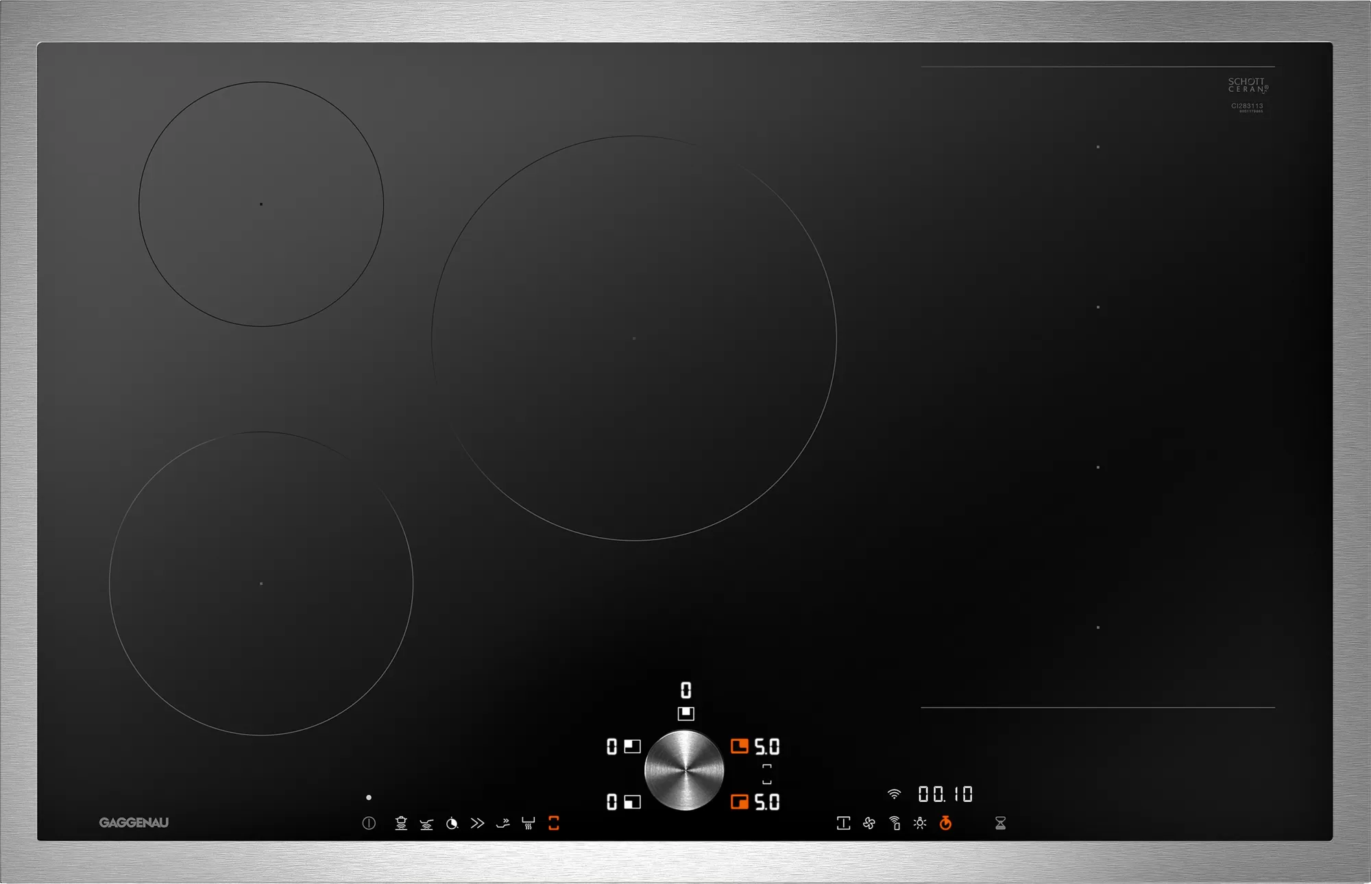 Gaggenau嘉格纳200系列嵌入式电磁炉 CI283113 80厘米