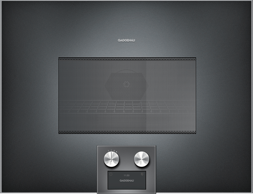Gaggenau嘉格纳400系列BM454100嵌入式微波烤箱 右铰链