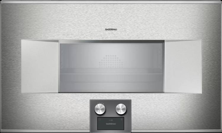 Gaggenau 嘉格纳 400系列 BS485112 嵌入式蒸烤箱 左铰链76厘米