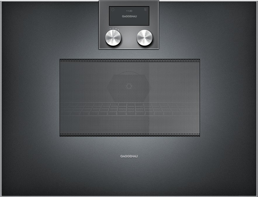 Gaggenau嘉格纳400系列BM451100嵌入式微波烤箱 左铰链