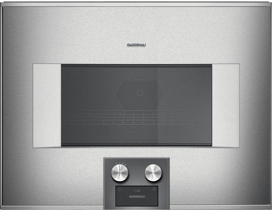 Gaggenau嘉格纳400系列BM455110嵌入式微波烤箱 左铰链