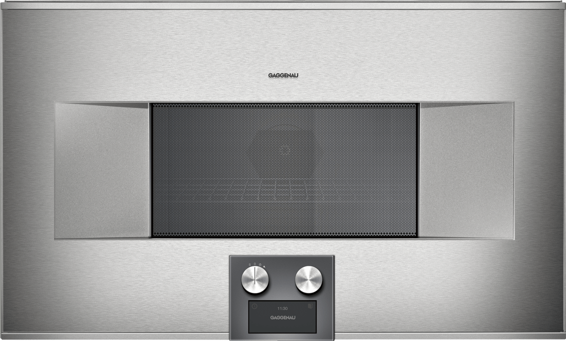 Gaggenau嘉格纳400系列BM484110嵌入式微波烤箱 右铰链