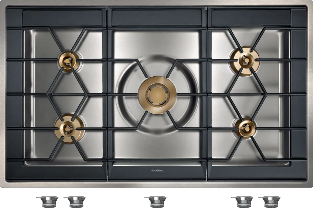 Gaggenau嘉格纳400系列嵌入式CG492111F五眼家用大功率燃气灶 100厘米