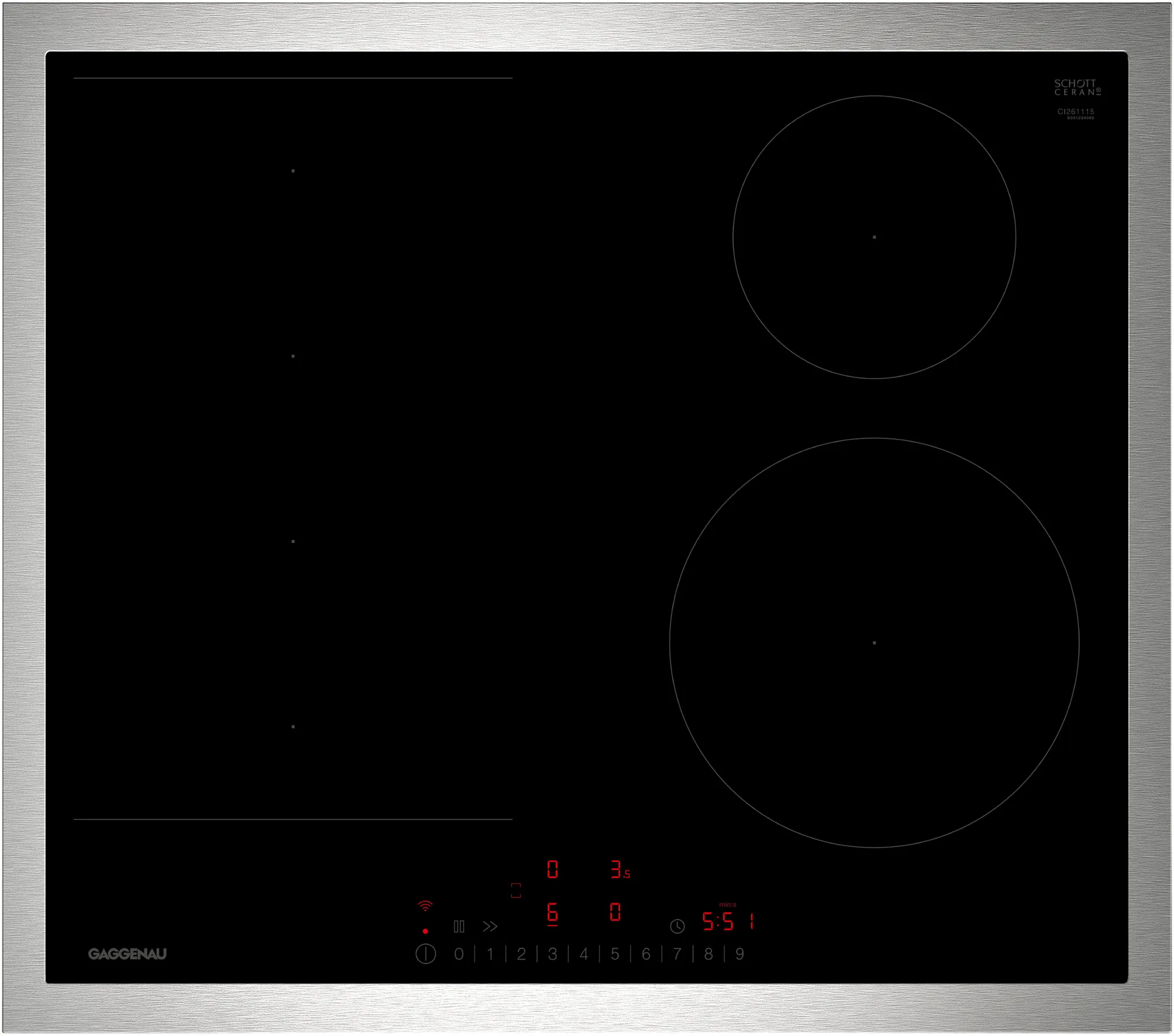 Gaggenau 嘉格纳嵌入式200系列 Flex 电磁炉CI261115