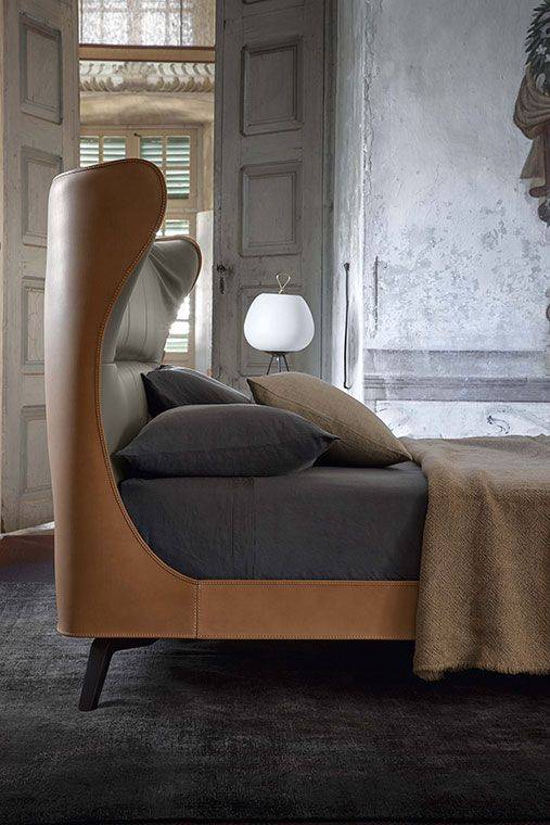 Poltrona Frau柏秋纳弗洛Mamy Blue Bed系列5581272床 180*200米 3