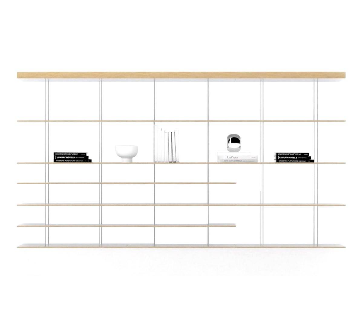 Molteni &amp; C. Graduate Wall-mounted Unit 时尚简约悬挂书柜（白色）