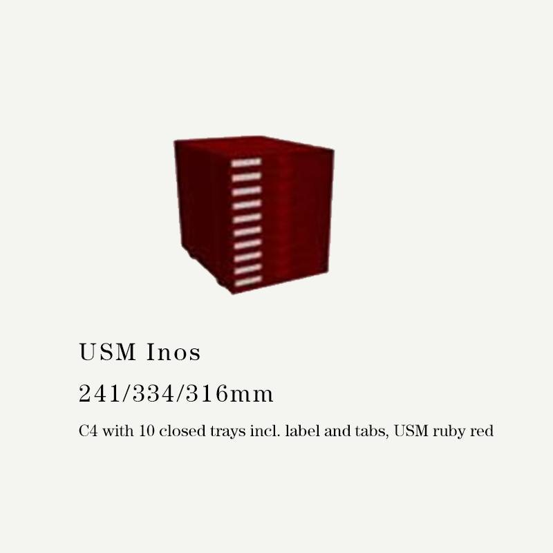 USM Haller瑞士现代简约模块收纳盒