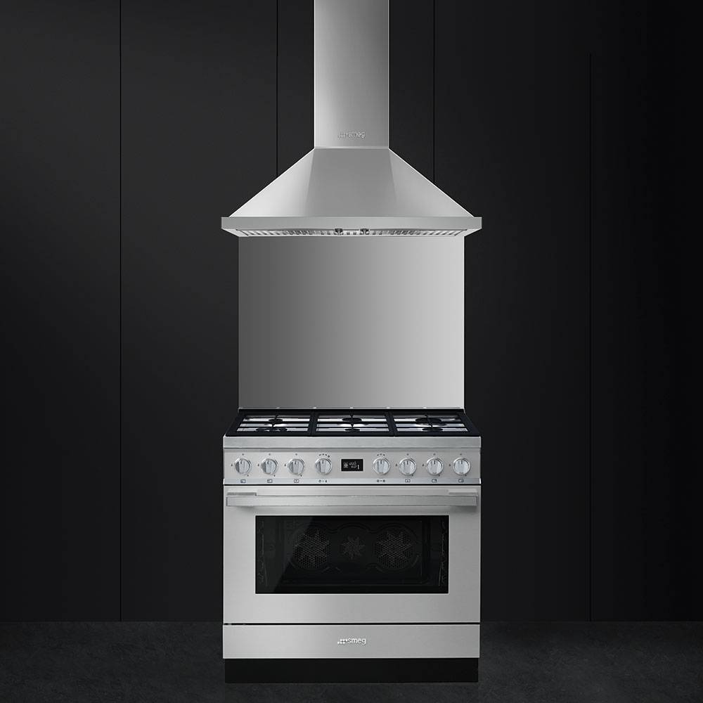 Smeg 六眼嵌入式燃气灶CPF9GMX 2