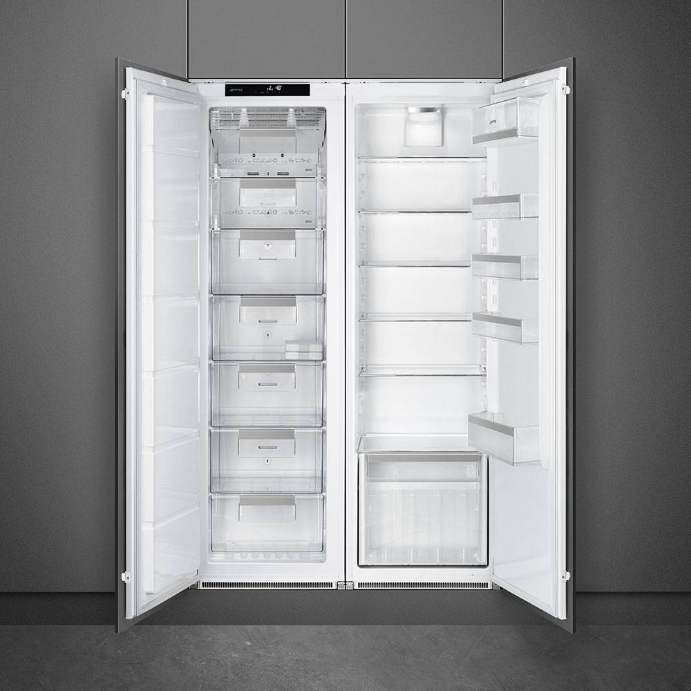 Smeg 斯麦格单门嵌入式冷冻柜冰箱S7220FNDP1无霜 2