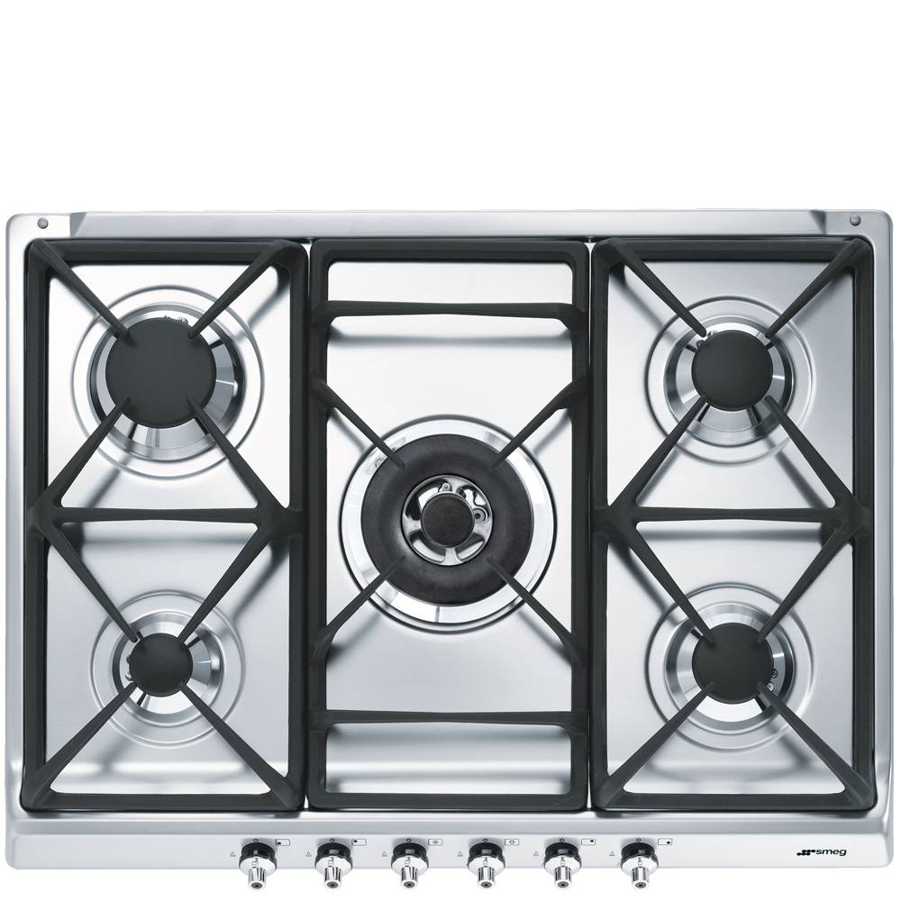 Smeg 五眼嵌入式燃气灶 SE70SGH-5