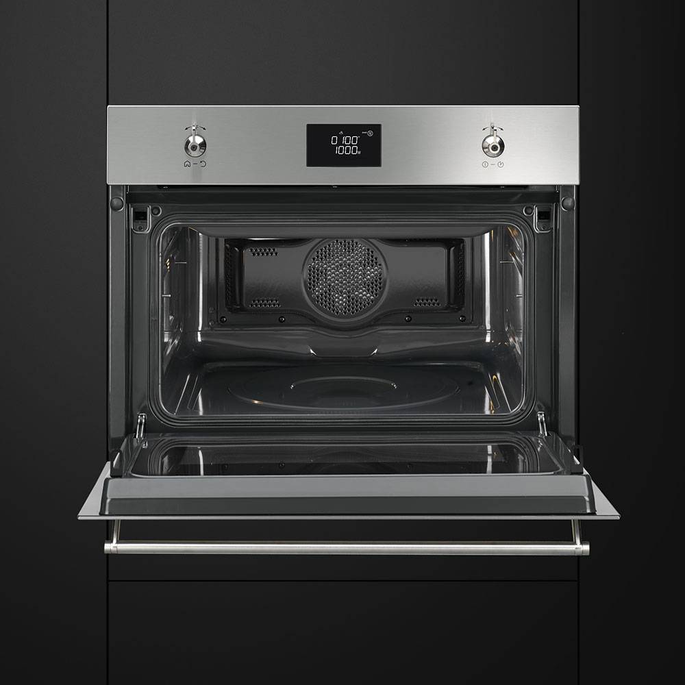 Smeg斯麦格嵌入式微波烤箱SF4390MCX 3