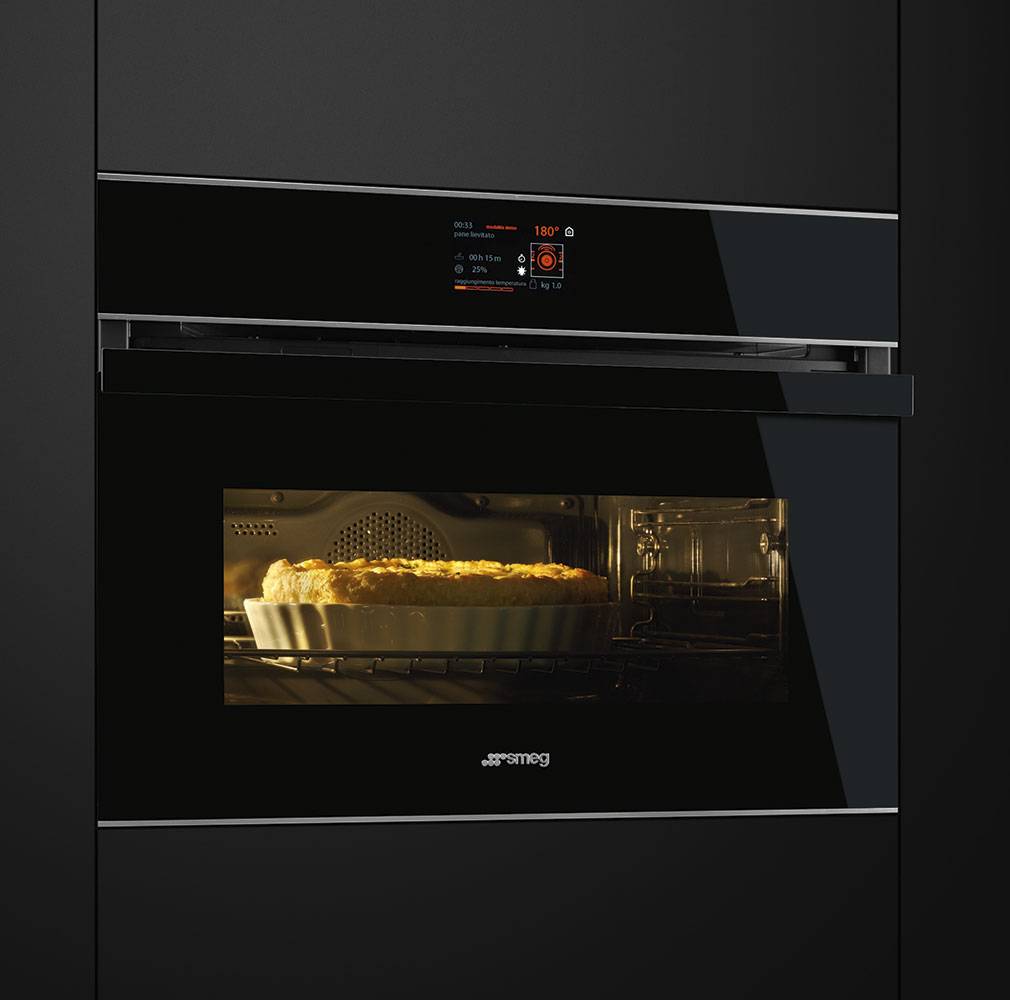 Smeg斯麦格嵌入式蒸烤箱SF4604PVCNX1 3