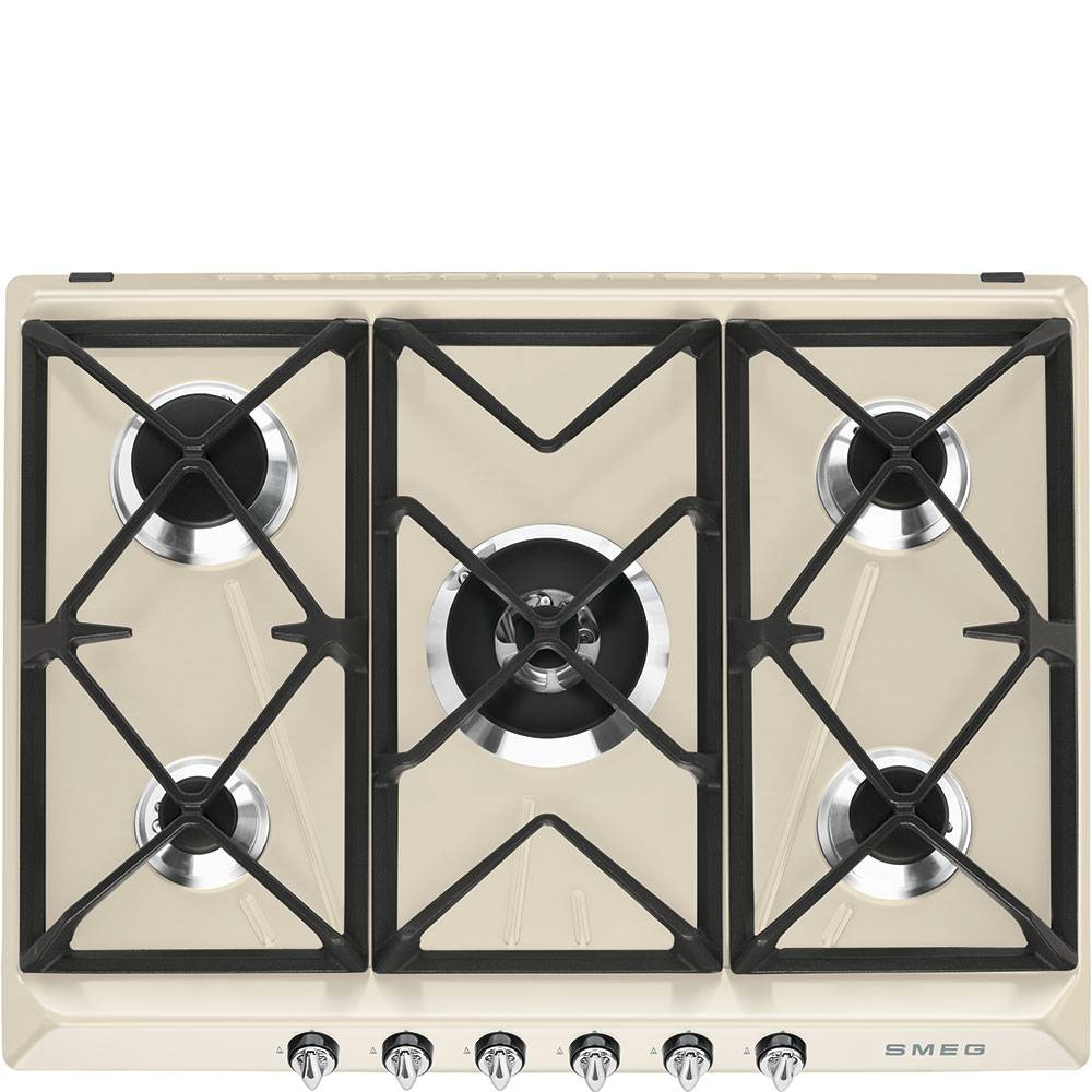 Smeg 五眼嵌入式燃气灶 SR975PGH