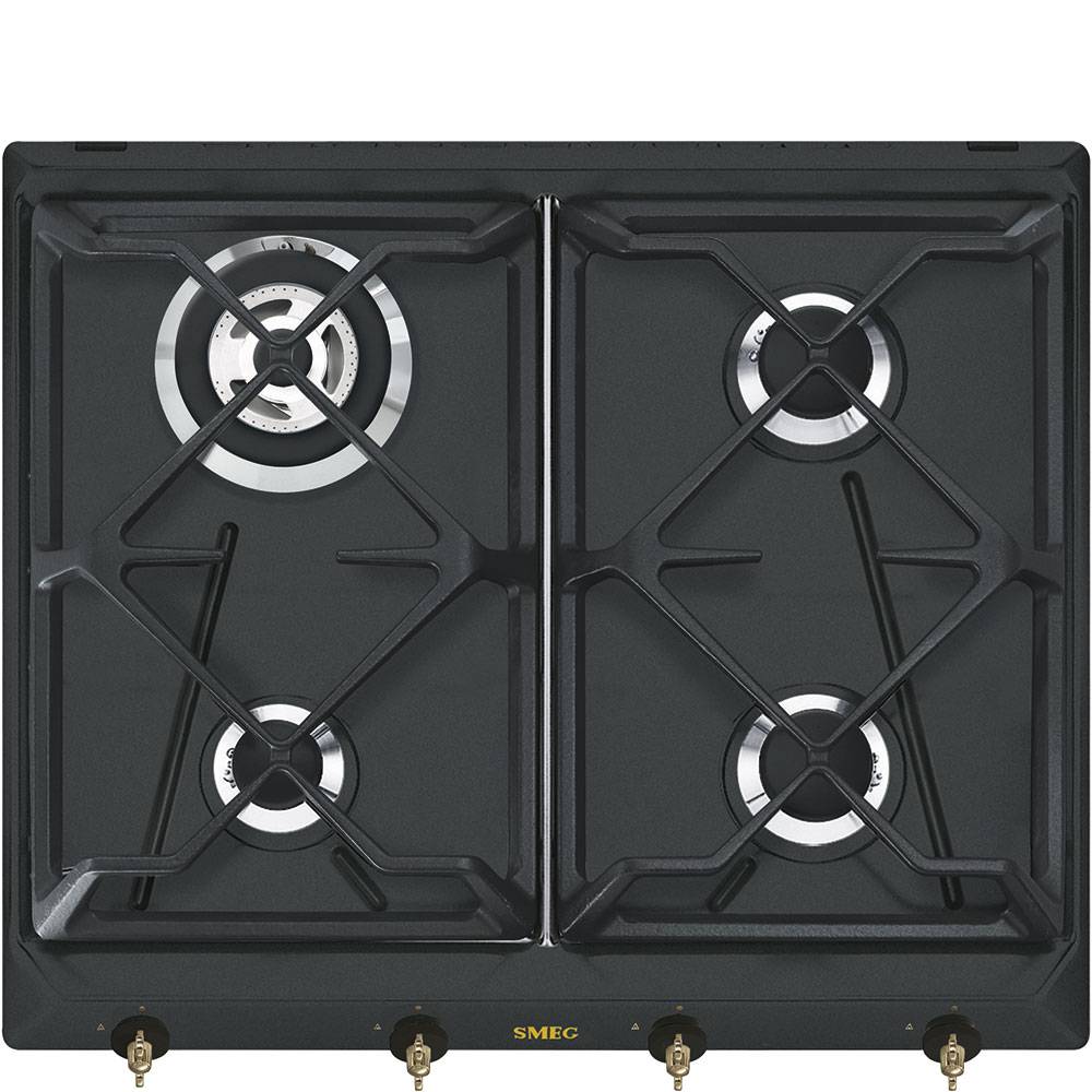 Smeg 嵌入式四眼燃气灶 SRV864AOGH