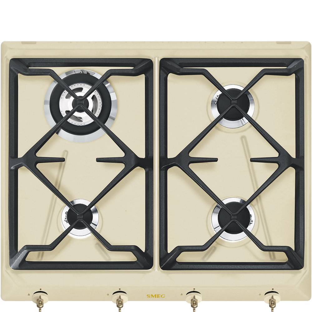 Smeg 嵌入式四眼燃气灶 SRV864POGH