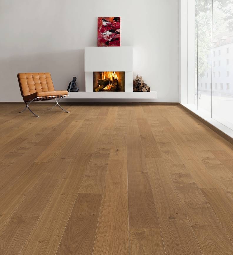 德国汉诺地板三层橡木Plank 1-Strip 180 4V Smoked Oak Markant brushed 528678