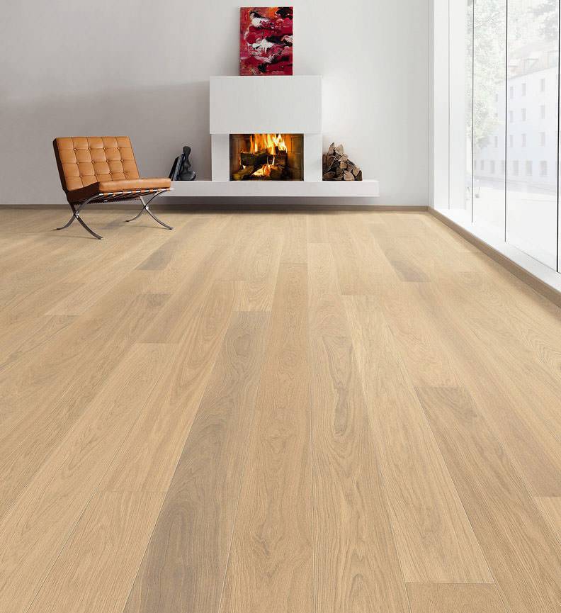 德国汉诺地板三层橡木Plank 1-Strip 180 4V Oak Puro White Exclusive brushed 531679