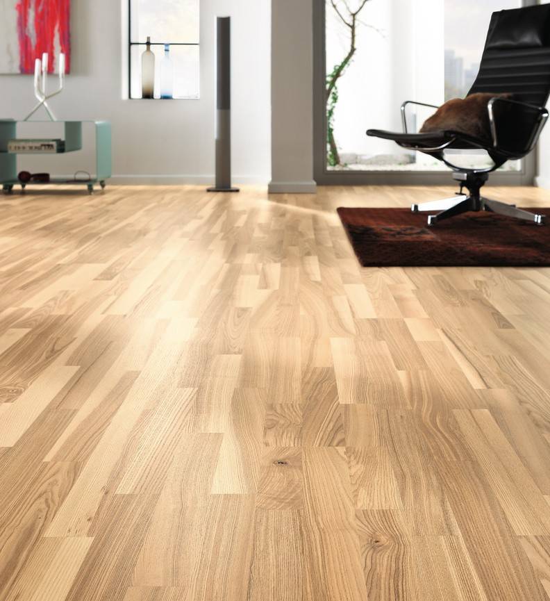 德国汉诺地板三层橡木Longstrip Ash Light White Favorit brushed 531988