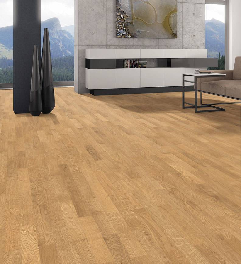 德国汉诺地板三层橡木Strip Allegro Oak Trend brushed 536372