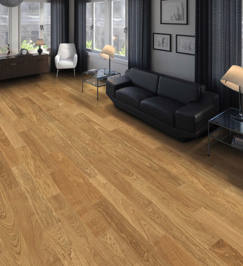德国汉诺地板三层橡木Strip Prestige Oak Markant 538370