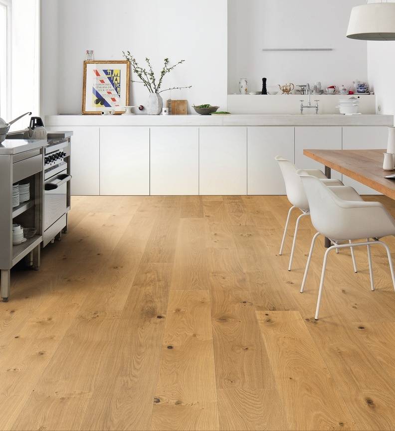 德国汉诺地板三层橡木Plank 1-strip Plaza 240 4V Oak Universal alpin brushed 538966