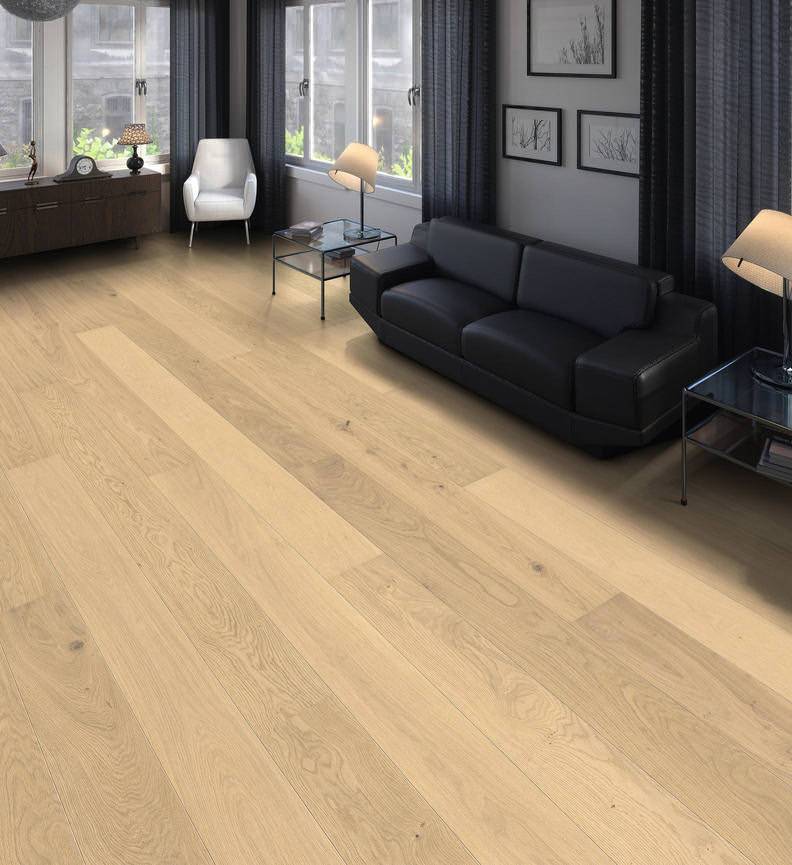德国汉诺地板三层橡木Plank 1-Strip 180 2V Oak invisible Sauvage silk 541812