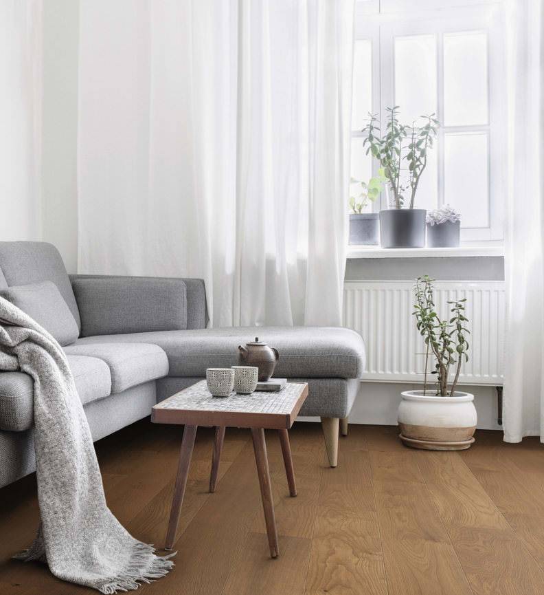 德国汉诺地板三层橡木Plank 1-Strip 180 2V Smoked Oak Markant silk 541808