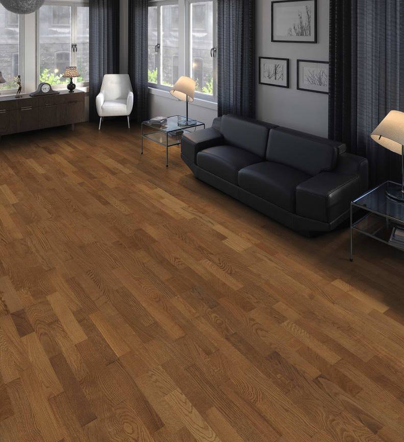 德国汉诺地板三层橡木Longstrip Smoked Oak Naturale brushed 541926