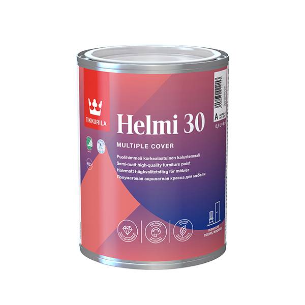 荷美纯水性木器面漆A漆0.9L