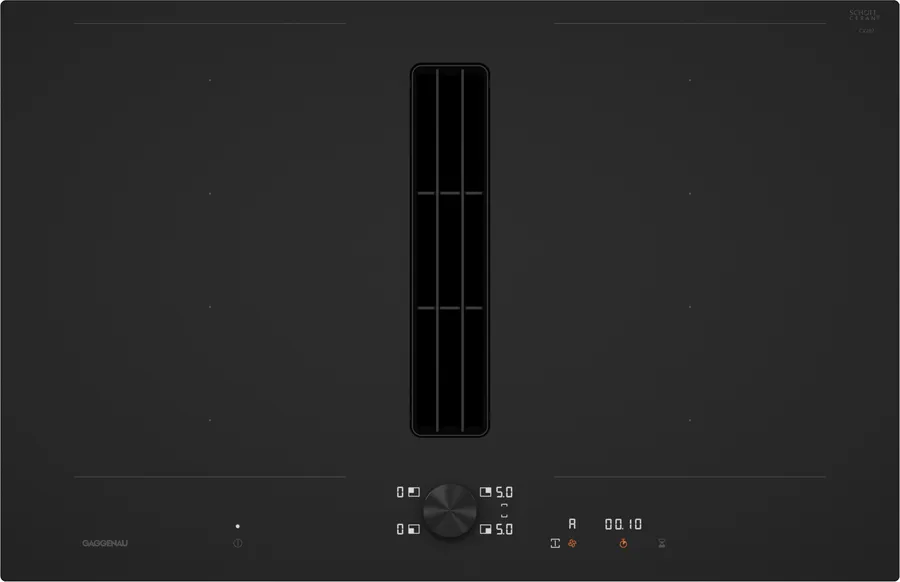 Gaggenau嘉格纳200系列CV282101M嵌入式电磁炉 带下吸油烟机