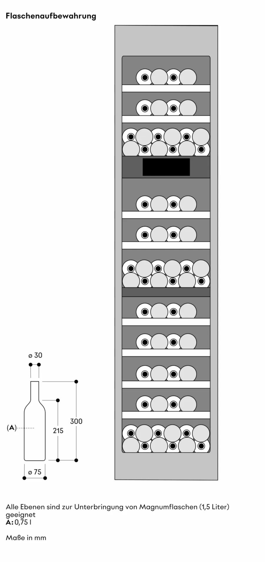 Gaggenau嘉格纳Vario Expressive系列RVW417170嵌入式酒柜 7