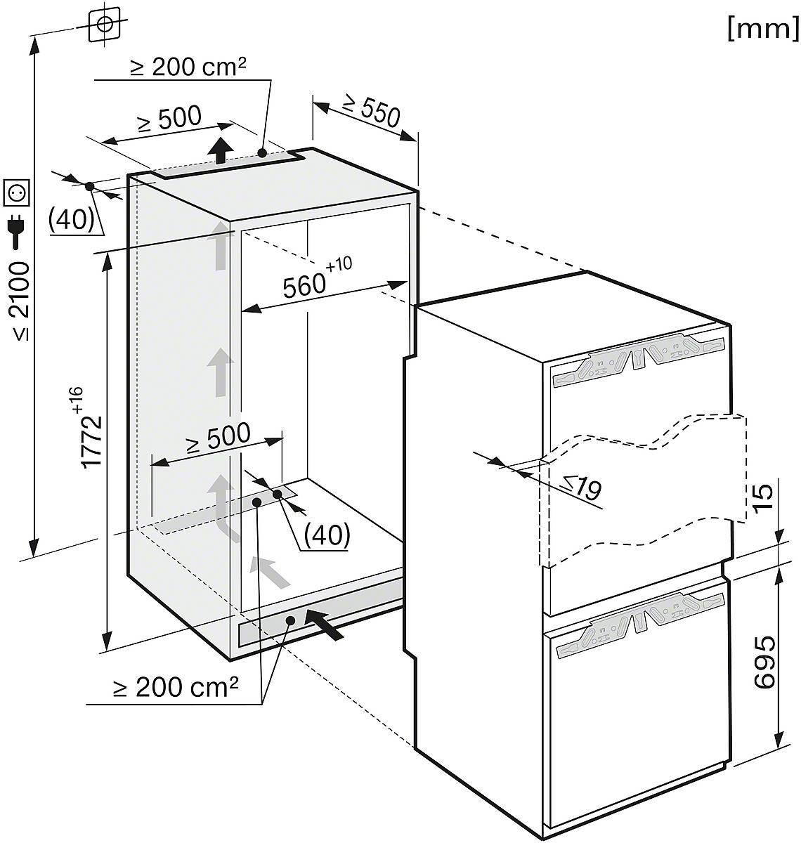 Miele KFN37282iD 冰箱 4
