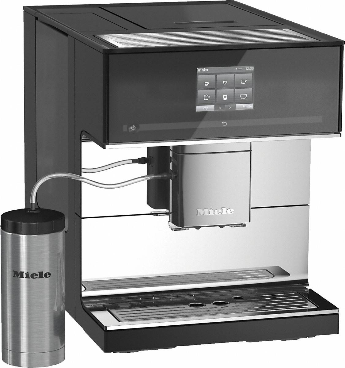 Miele  美诺  家用独立式咖啡机 CM 7500 自动除垢 一键双杯