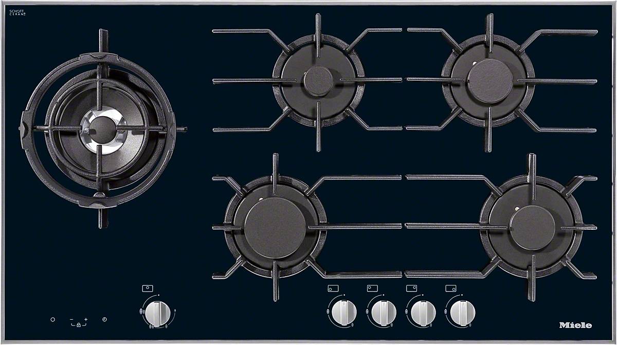 德国 美诺 Miele KM 3054 G旗舰款 五眼头 燃气灶  90cm