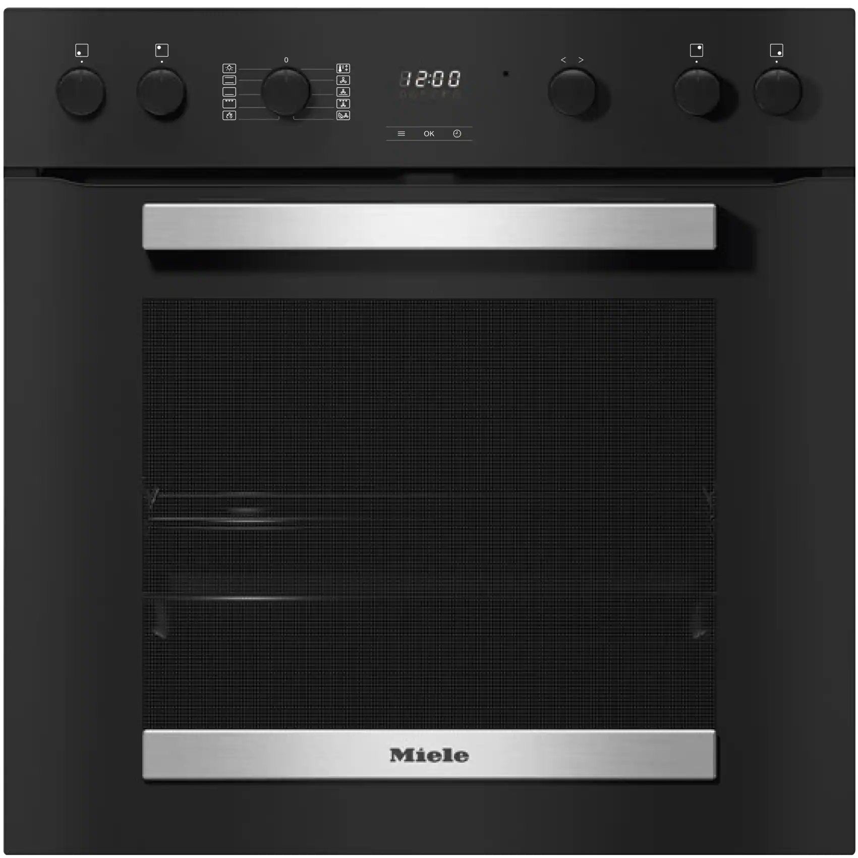 Miele H 2457 IP ACTIVE 烤箱 曜石黑/不锈钢look