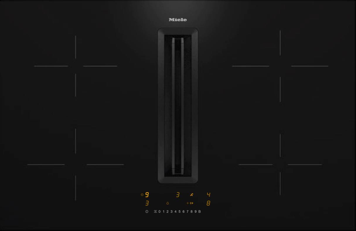 美诺Miele KMDA 7272 FL-A Silence家用智能多功能 带抽油烟机的电磁炉