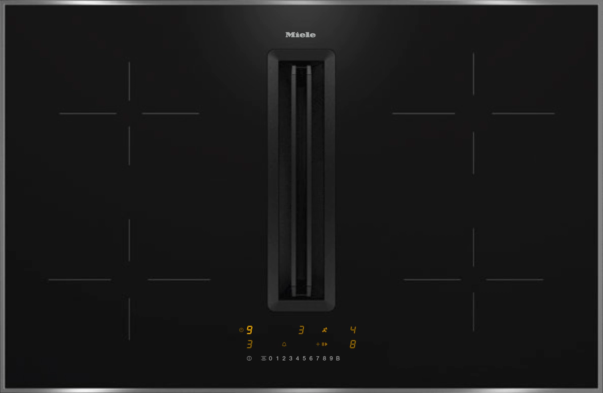 美诺Miele KMDA 7272 FR-A  Silence 家用智能多功能 带抽油烟机的电磁炉\t