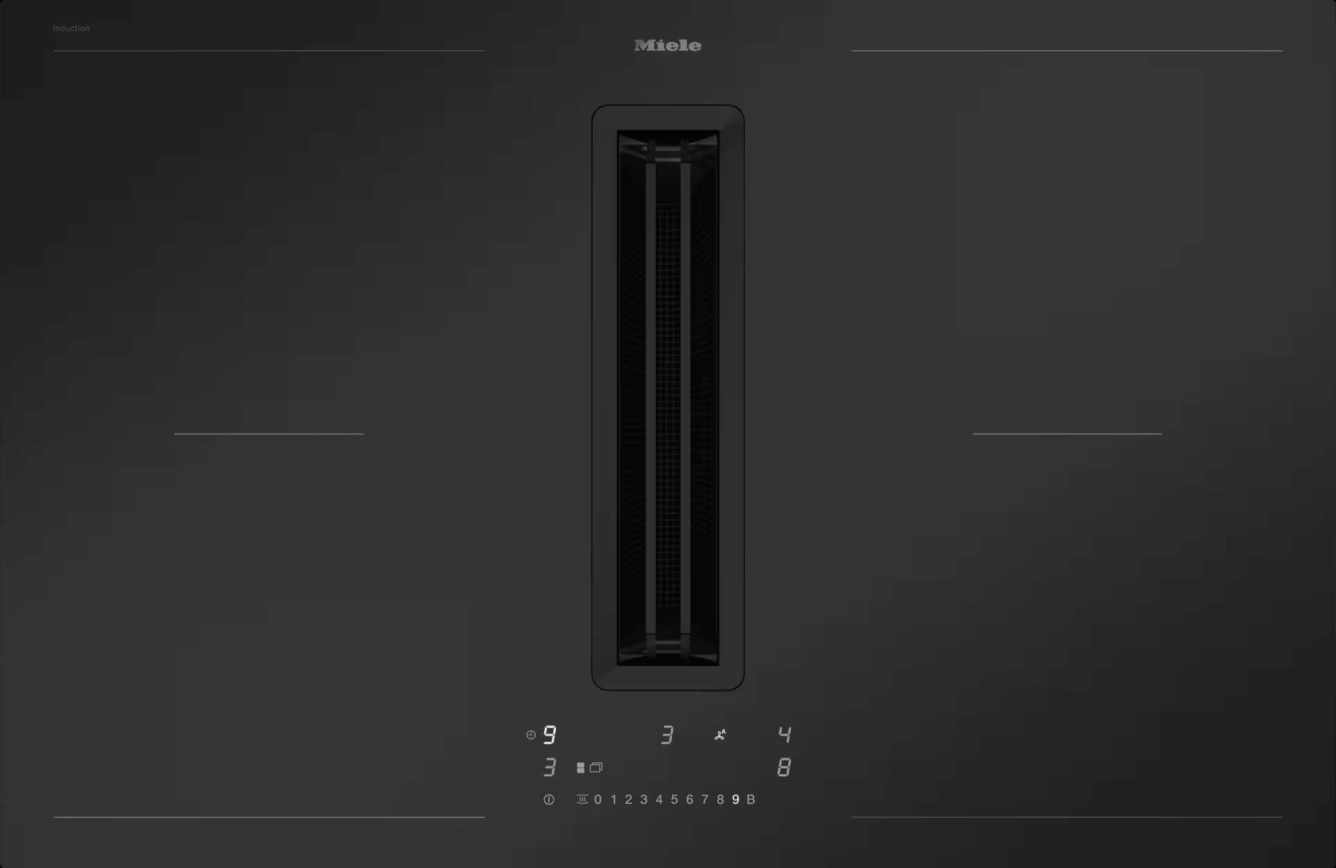 Miele 美诺 嵌入式哑光表面KMDA 7876 FL-U电磁炉
