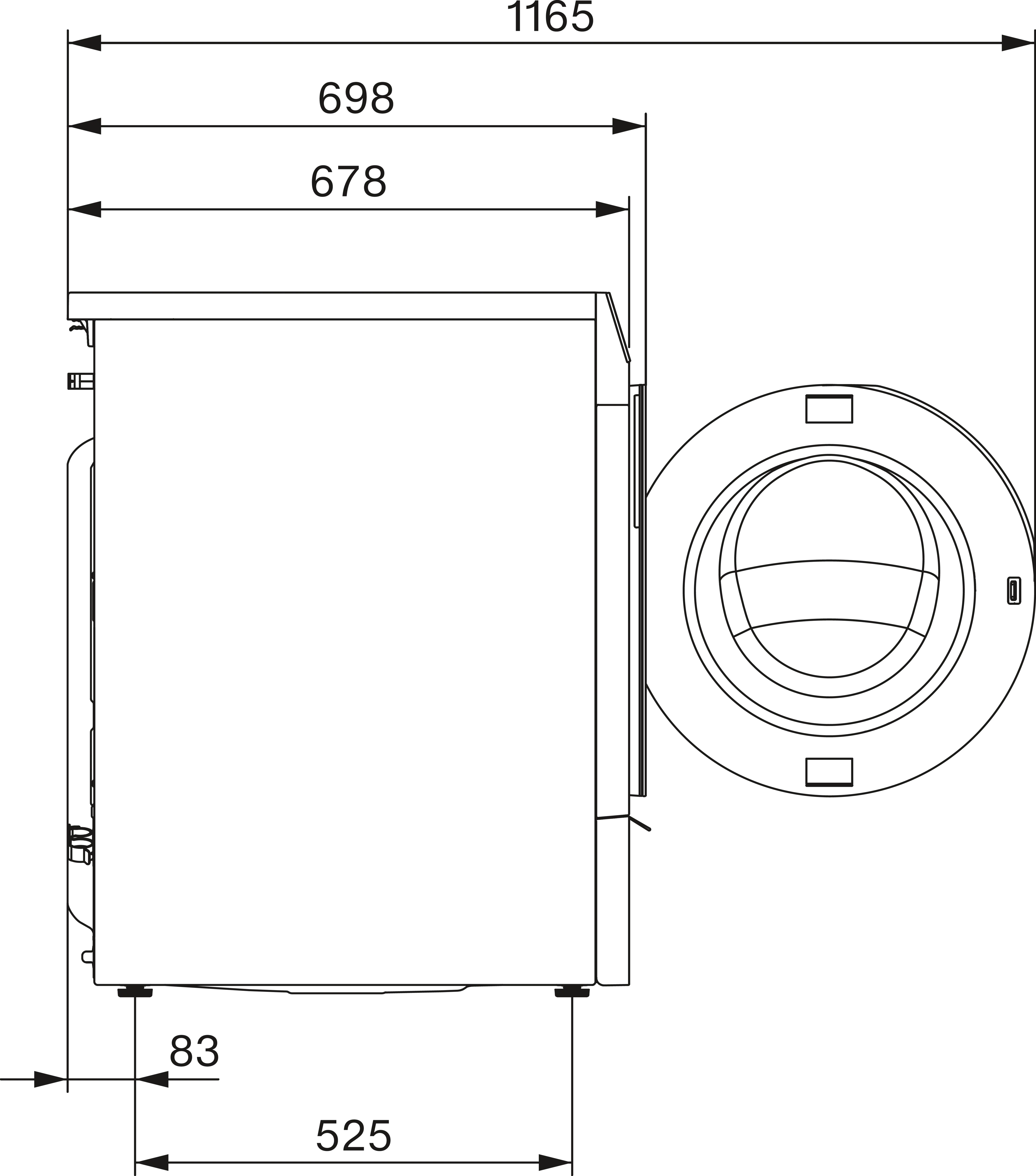 Miele美诺 WQ 1200 WPS Nova Edition 洗衣机 8
