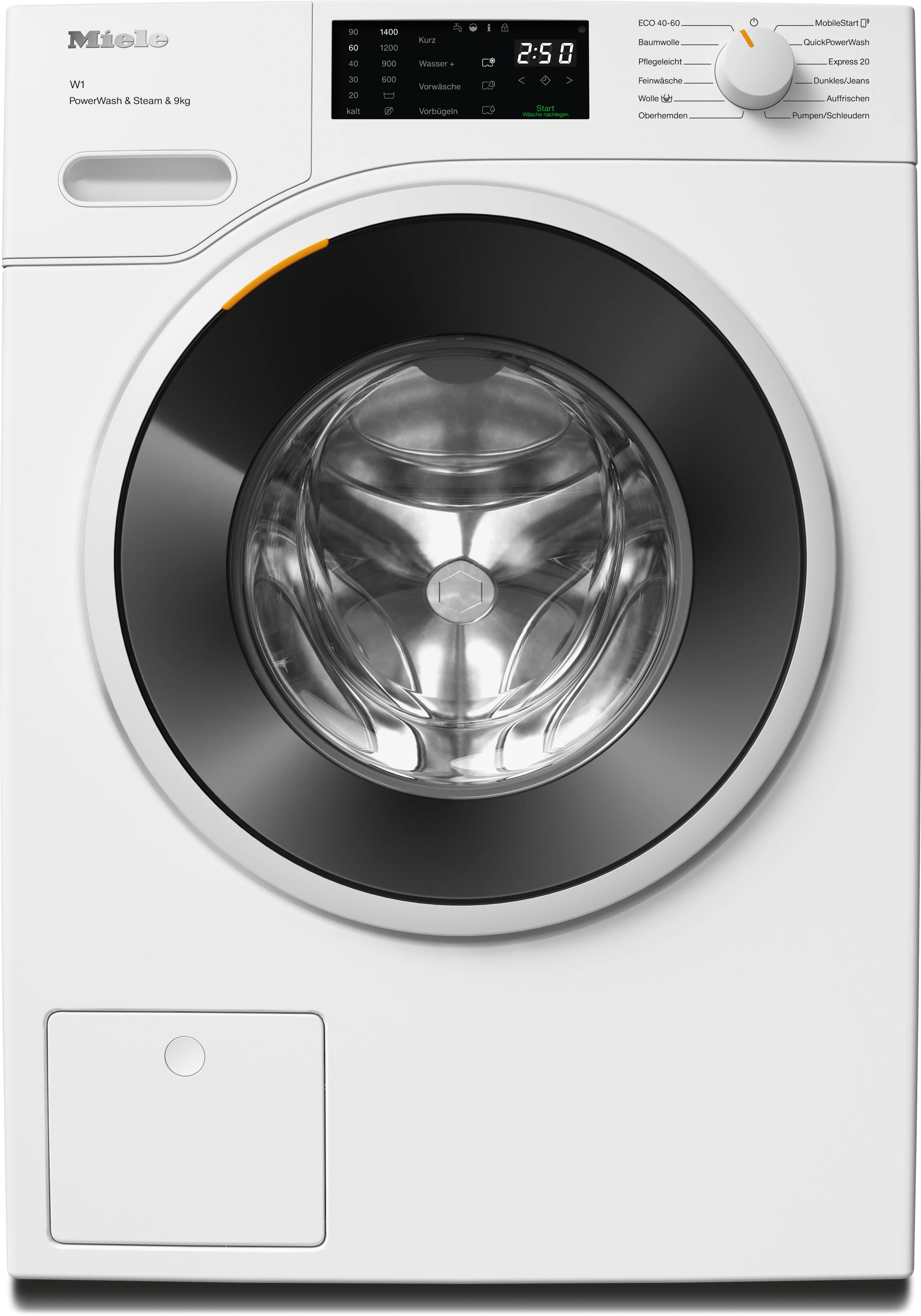 Miele美诺 WWD380 WPS PWash&Steam&9kg 洗衣机