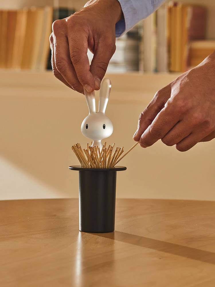 ALESSI/ASG16意大利魔法兔牙签收纳盒牙签筒个性创意家用餐厅卡通 2