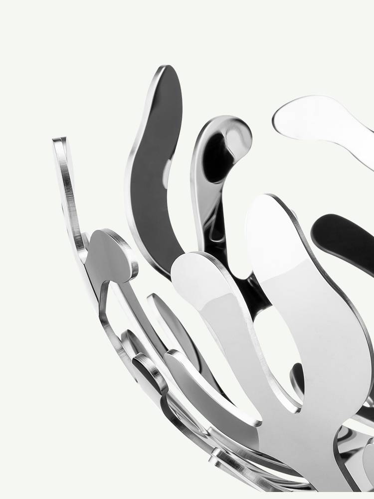 ALESSI/ESI01意大利地中海珊瑚精美果篮客厅家用金属镂空装饰送礼 4